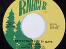 70s Soul 45 CLIFF TATE Better Days Better Ways RANGER HEAR NM