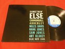 Cannonball Adderley - Somethin Else 1958 Mono DG RVG ear 47 W 63rd LP - Blue Not