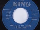 R&B Soul Popcorn 45 IKE TURNER She Made My Blood Run Cold KING HEAR