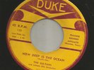 DOOWOP R&B bw/ JUMP - SULTANS -  HOW DEEP IS THE OCEAN  -HEAR -1955 TEXAS DUKE