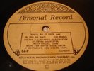 JAZZ RUDY VALLEE BOLTON&CIPRIANO You'll Do It Someday COLUMBIA PERSONAL 93