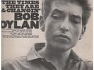 BOB DYLAN Times They Are A-changin' LP VINYL UK Cbs 10 Track Orange Label