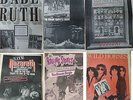 ROLLING STONES/ BABE RUTH etc -6 NEWSPAPER ADVERTS-