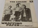 THE CREAM - WRAPPING PAPER - VERY RARE 1966 SWEDISH 45  UNIQUE PS  ERIC CLAPTON
