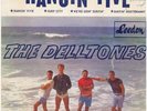 THE DELLTONES HANGIN FIVE RARE OZ ROCK 'N' ROLL SURF DOO WOP 1964 EP PRESS