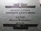 1926 ALFRED HERTZ Z SHELLAC MIDSUMMER NIGHTS DREAM San Francisco Symphony M18 78