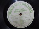 RARE 78 C 1909 ONE SIDED ZONOPHONE GRAND OPERA RECORD 44144-TRIO FROM FAUST