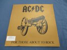 AC/DC For Those About To Rock 1981 APLP-053 Vinyl