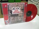 AC/DC LP HIGH VOLTAGE AUTRALIAN COVER RED VINYL