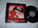 METALLICA Kill 'Em All '83 LP cultic ORIG US MEGAFORCE SILVER 1st press