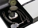 BOB DYLAN Signed Pocket Watch Autographed and Glass Guitar Keyring Gift Case