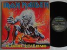 IRON MAIDEN A REAL LIVE ONE LP MADE IN BRAZIL 1st PRESSING 1993 ####