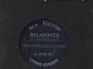 Belafonte At Carnegie Hall 45rpm 180g 8LP Box from the Michael Hobson Archives