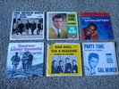 6 NICE PICTURE SLEEVES WITH ADDITIONAL 45'S BY EACH ARTIST-VERY STRONG VG+ & UP