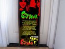 THE CRAMPS GOO GOO MUCK PROMO POSTER,LYRIC SHEET,GARAGE,PUNK,GOTH,STAY SICK