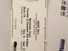 ANDRE RIEU Two concert tickets for 21st March - MANCHESTER