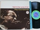 PAUL GONZALVES TELL IT THE WAY IT IS  US IMPULSE LP VG++