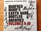 Manfred Mann's Earth Band Archive Bootlegs 6 - 10 Autographed Mann Hart Rogers