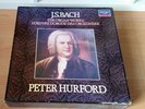 J.S . BACH THE   ORGAN WORKS PETER HURFORD 25 LP BOX SET NM