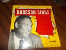 Paul Robeson Robeson Sings autographed 