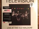 RARE  RSD Limited Edition - Television: Live at the Old Waldorf (LP)