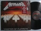 METALLICA Master of Puppets ROCK 180 Gram LP Shrink BLACKENED Orig. Inner HYPE