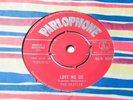 THE BEATLES LOVE ME DO / P.S. I LOVE YOU 45 UK PARLOPHONE 1962 RED LABEL