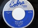 HAROLD BURRAGE-BETTY JEAN /I CRY FOR YOU ON COBRA R&B 45