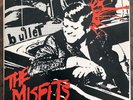 Original Misfits Bullet 1979 RED Vinyl - Samhain Danzig Punk