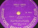 E. CARUSO 1st. rec. & ANTONIO COTOGNI's only known rec. VERY RARE 78rpm 10