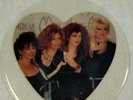 The Bangles UK Uncut Heart Shaped Vinyl Picture Disc **RARE Test Pressing**