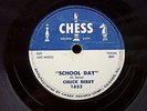 CHUCK BERRY 78 RPM SCHOOL DAY / DEEP FEELING US CHESS 1653
