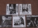 ELVIS PRESLEY - SET OF 5  SUN LABEL 45 rpm RECORDS IN PICTURE COVERS rockabilly
