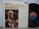 Decca SXL 6393 Britten / Rostropovich UK LP TEST PRESS  Nr MINT