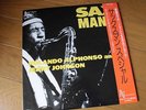 ROLAND ALPHONSO, JERRY JOHNSON/SAX MAN SPECIAL/JAPAN NEC AVE, WACKIE'S OBI LP