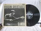 ROSSINI OVERTURES LONDON SYMPHONY ORCHESTRA GAMBA VINYL RECORD LP 12