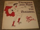 Diamonds And Rust In The Bullring Joan Baez RARE PROMO 1989 Gold Castle Insert