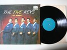 THE FIVE KEYS on STAGE promo 1957 pointed finger/penis T-828 capitol 33 record