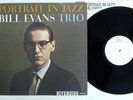 BILL EVANS PORTRAIT IN JAZZ RIVERSIDE VIJ-101 Japan Promo Vinyl LP