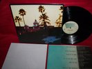 the EAGLES hotel california LP record album w POSTER NM-