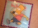 The Simpsons Bart & Homer Deep Deep Trouble Shaped Picture Disc 1991 Rare