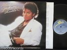 MICHAEL JACKSON, Thriller [mispelt sleeve/no MJ credit] UK 1st pressing EXC- LP
