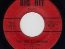 northern soul 45 LEAH DAWSON You Got To Change Your Evil Ways - Big Hit hear