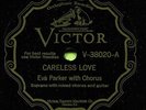 EVA PARKER (Careless Love / You're Going To Leave, Jim) R&B/SOUL 78  RPM  RECORD
