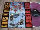 GUNS N' ROSES, APPETITE FOR DESTRUCTION, GERMAN GEFFEN LP, PURPLE MARBLED VINYL