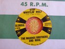 MADDOX BROTHERS & ROSE Stop Whistlin' Wolf 45rpm Columbia 1957 Hillbilly Country