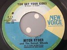 MITCH RYDER & THE DETROIT WHEELS-YOU GET YOUR KICKS/TAKIN ALL I CAN GET. VG++