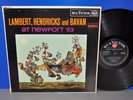 Lambert Hendricks and Bavan at Newport '63 UK RCA Mono Coleman Hawkins Vinyl LP