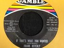 HEAR MP3 RARE SOUL Frank Beverly & Butlers GAMBLE 220 If That’s What You Wanted