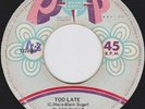 BLACK SUGAR Too Late  Latin Northern Soul Funk 45 EX PERU 45 Listen